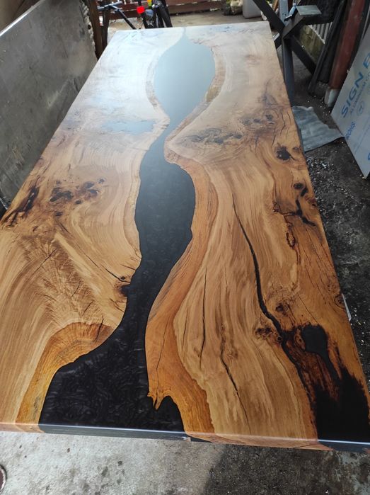 Birou/masă lemn masiv de nuc