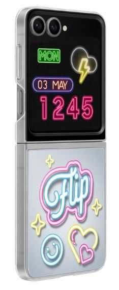 Husa Samsung Flipsuit pt Samsung Galaxy Z Flip6/Flip7 FE, Transparenta