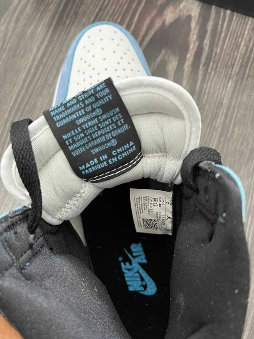 Jordan 1 Univeristy Blue Retro (Verificare Colet)