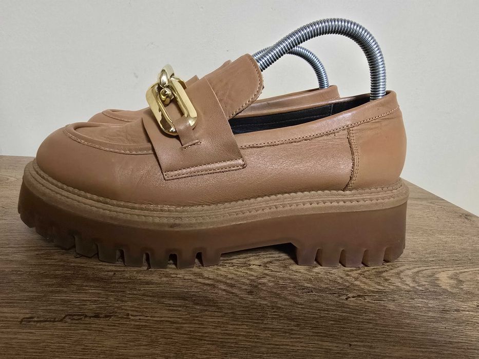 Gino Rossi оригинални дамски лоуфъри от естествена кожа