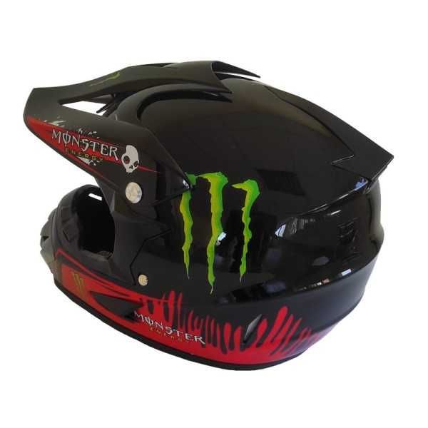 Каска за мотор Kрос/Вело/АТВ два цвята