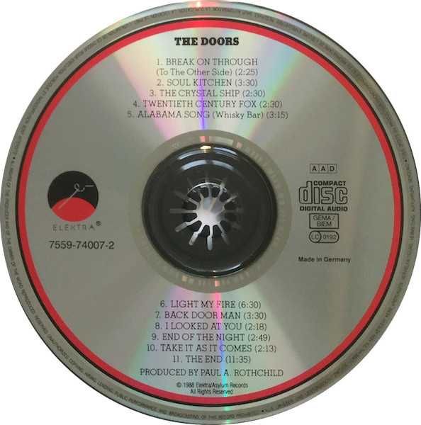 CD The Doors - The Doors (1967)