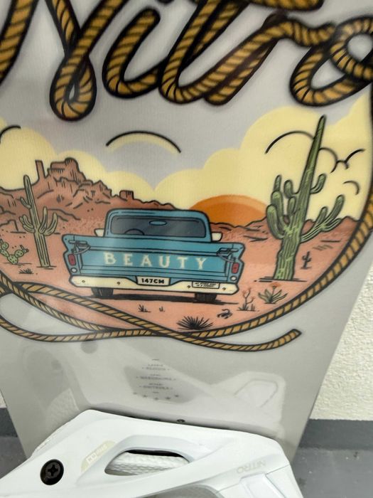 placa noua snowboard nitro beauty L147cm