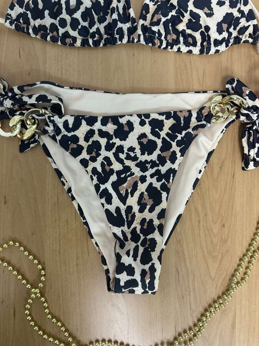 Дамски бански лепардов принт