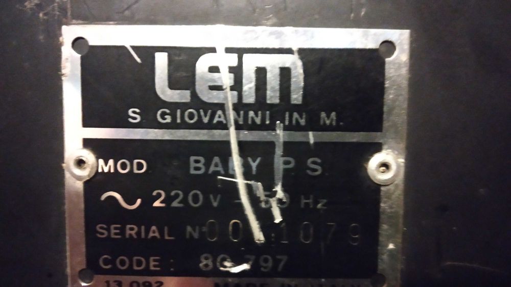 Ретро вокална апаратура  LEM - ЛЕМ