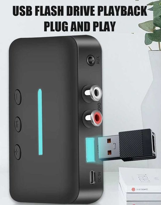 Adaptor receptor audio Bluetooth