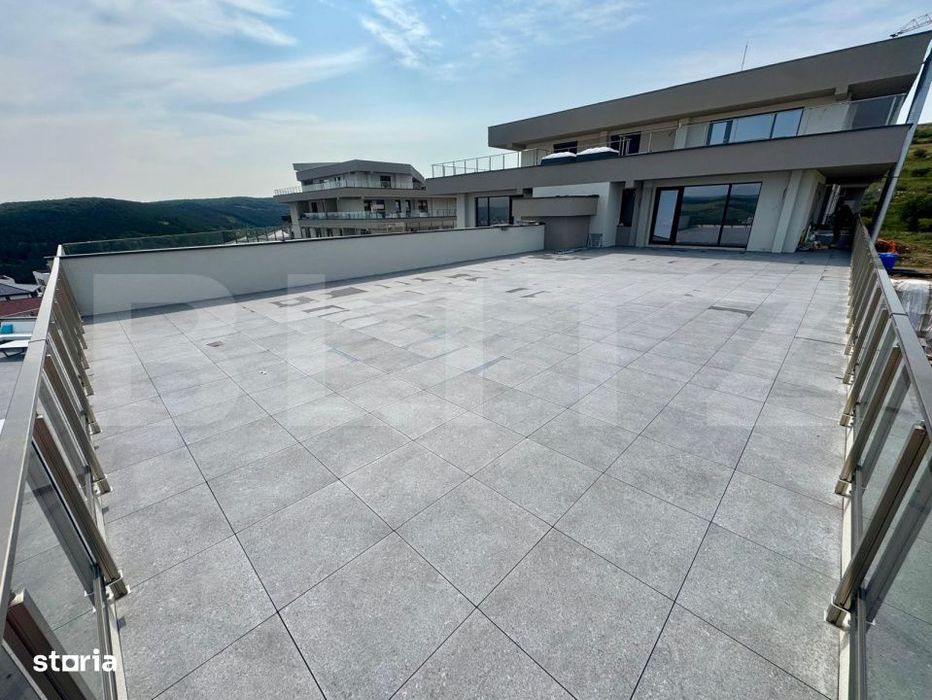 Penthouse de lux, 99 mp cu terasa panoramica 169 mp, vedere 360