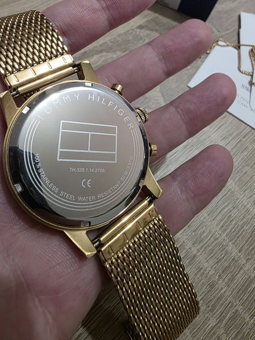 Ceas Auriu Tommy Hilfiger 44mm