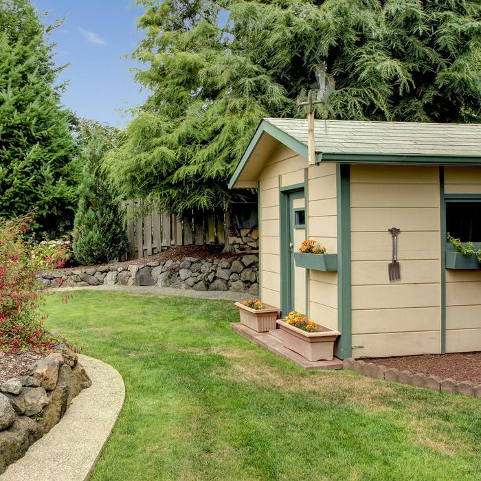 Termometru de Perete din Fonta Design Rustic in Forma de Furca 30x9cm