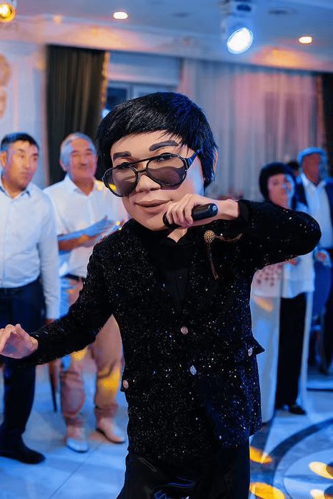 Ростовая кукла Қайрат Нұртас, Аниматоры Кокшетау,Рост.куклы Кокшетау