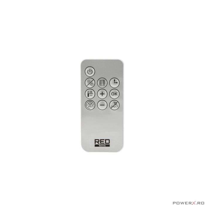 Aeroterma electrica de perete,incalzitor, cu telecomanda, putere 2000