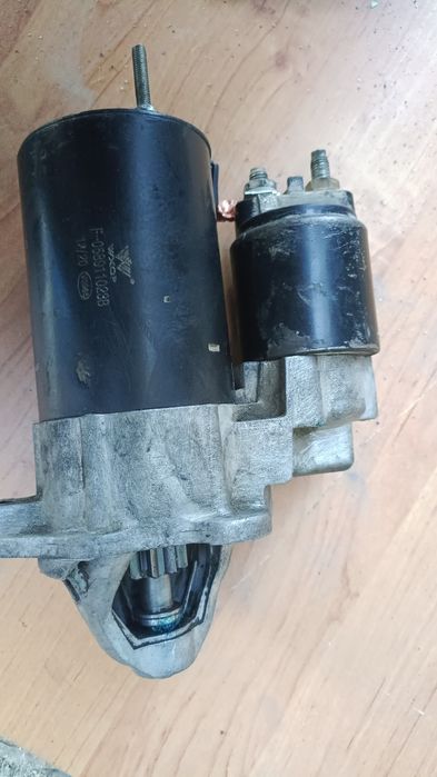 Продам стартер и радиатор печки на audi