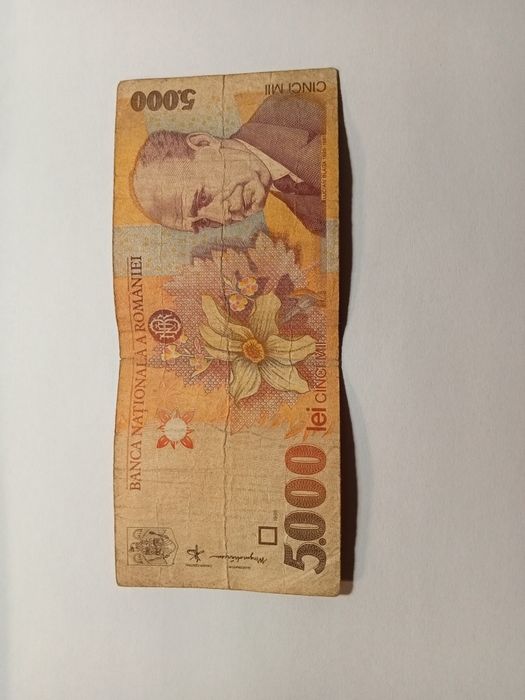 Bancnota de 5.000 lei in stare foarte  buna