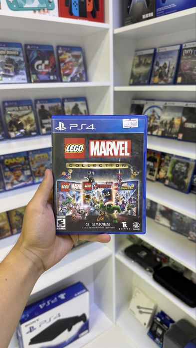 LEGO Marvel Collection 3 в 1 / Лего Марвел PS4 / PS5 диск отличный