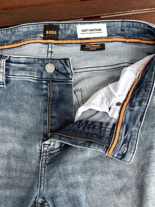 Мъжки дънки BOSS (Hugo Boss / Slim Fit) - размер W33 / L34, Отлично състояние