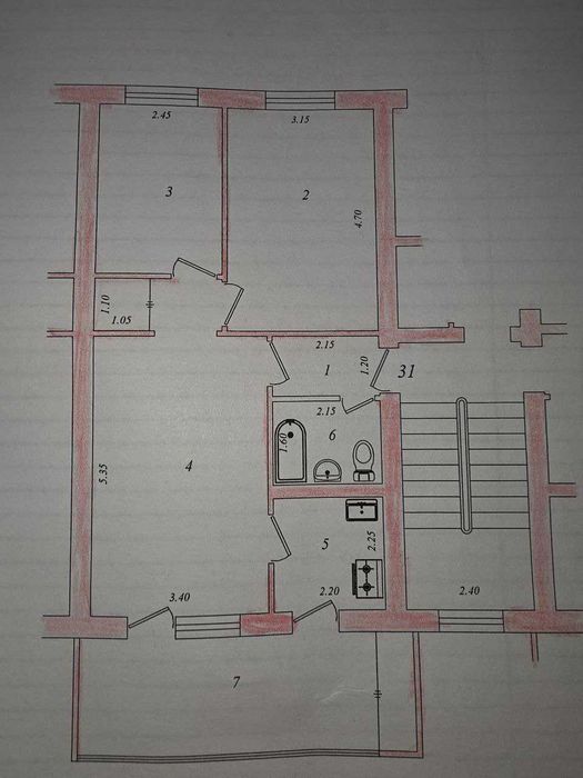 ПРОДАЕТСЯ 3/3/4 Квартира Ор-р: Чиланзар 4