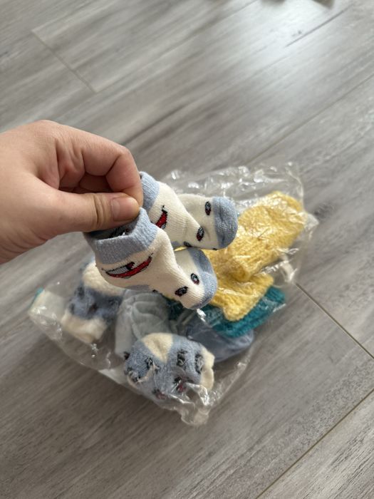 Мешок детских вещей для новорожденных в отличном состоянии