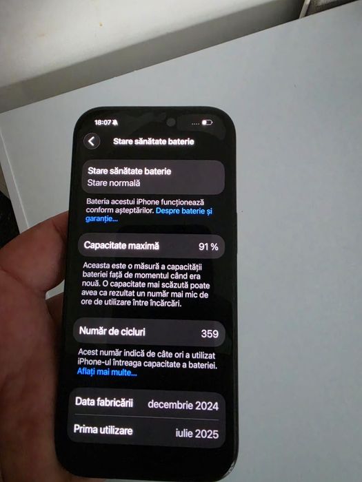 Vand iphone 16 pro