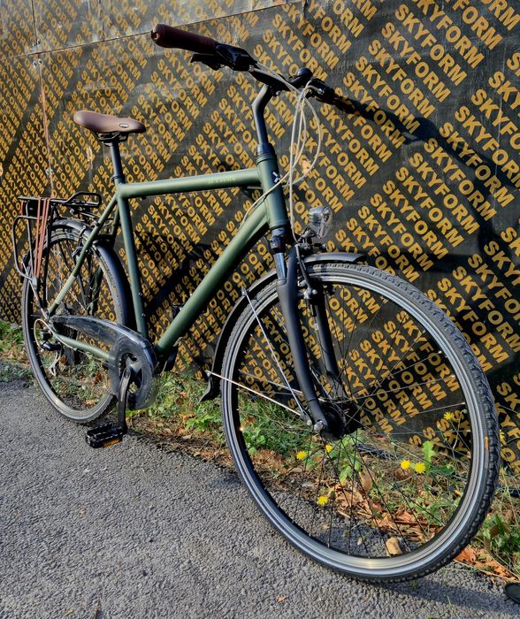 Градски-трекинг велосипед Btwin Hoprider 500