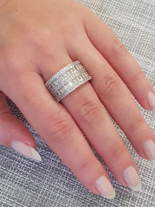 Дамски посребрени пръстени