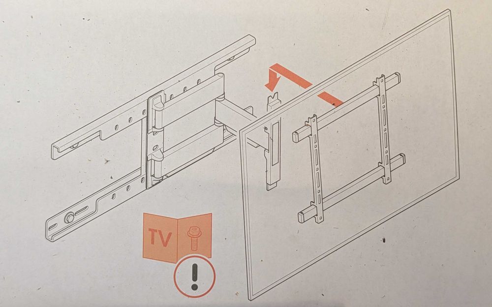 TV стойка за стена Vogels TVM 5645 Elite