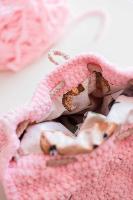 Ръчно изплетени ранички