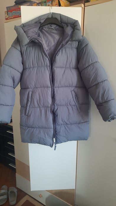 Geaca puffer parka cu gluga fetițe mărime 168 sau S