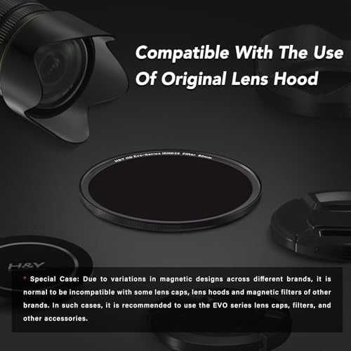 Нов 95mm H&Y IRND64 ND Филтър EVO – Магнитен и Винтов 2 в 1 за снимки