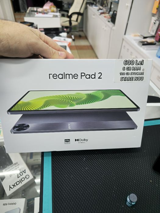 Tableta Realme Pad 2, 6/128 GB, Noua, Garanție
