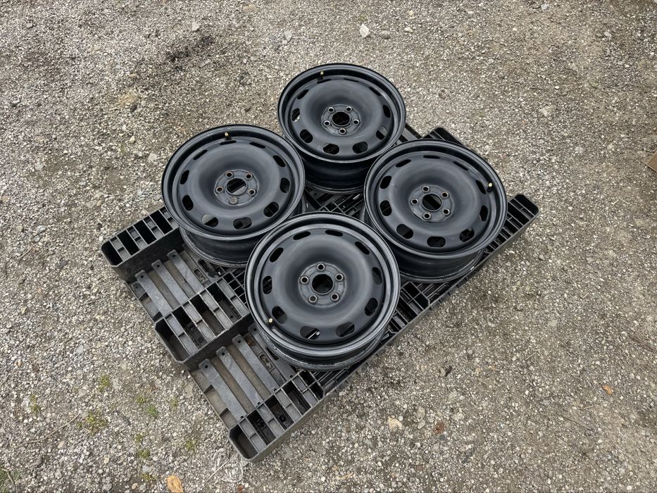 4бр.Оригинални джанти 15" 5x100-Skoda Fabia,Vw Polo,Seat Ibiza,Audi A1