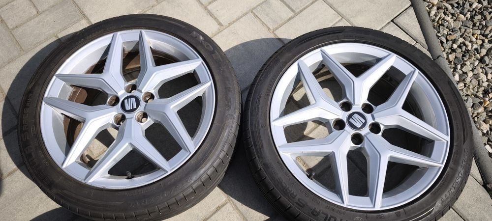 Jante aliaj Seat Ibiza Fabia Polo Skoda rapid roomster 215 45 R17