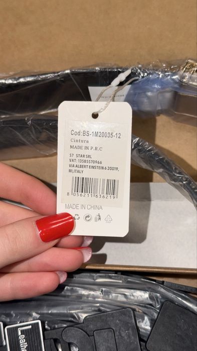 Lot curele din piele