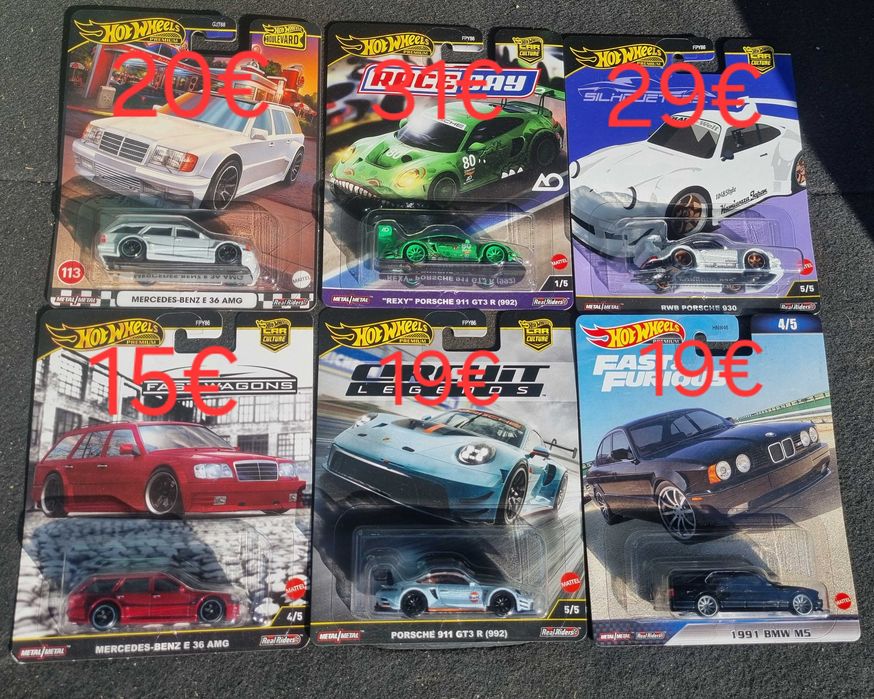Hot wheels premium, mainline