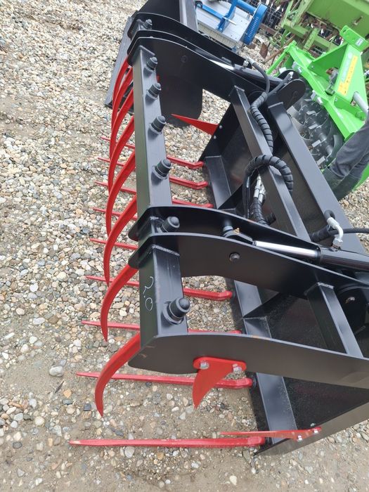 Furca gunoi crocodil