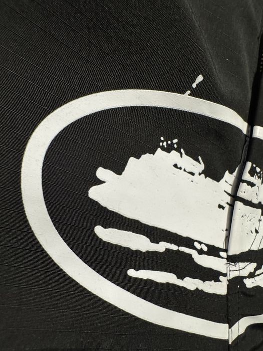 Corteiz Short Cargos Black/White Logo
