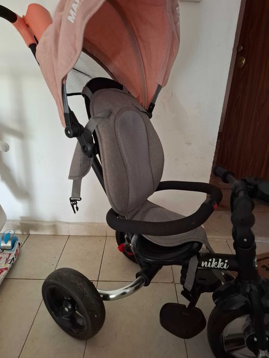 Детска триколка 3 в 1 Kikkaboo Nikki Pink Melange 2020