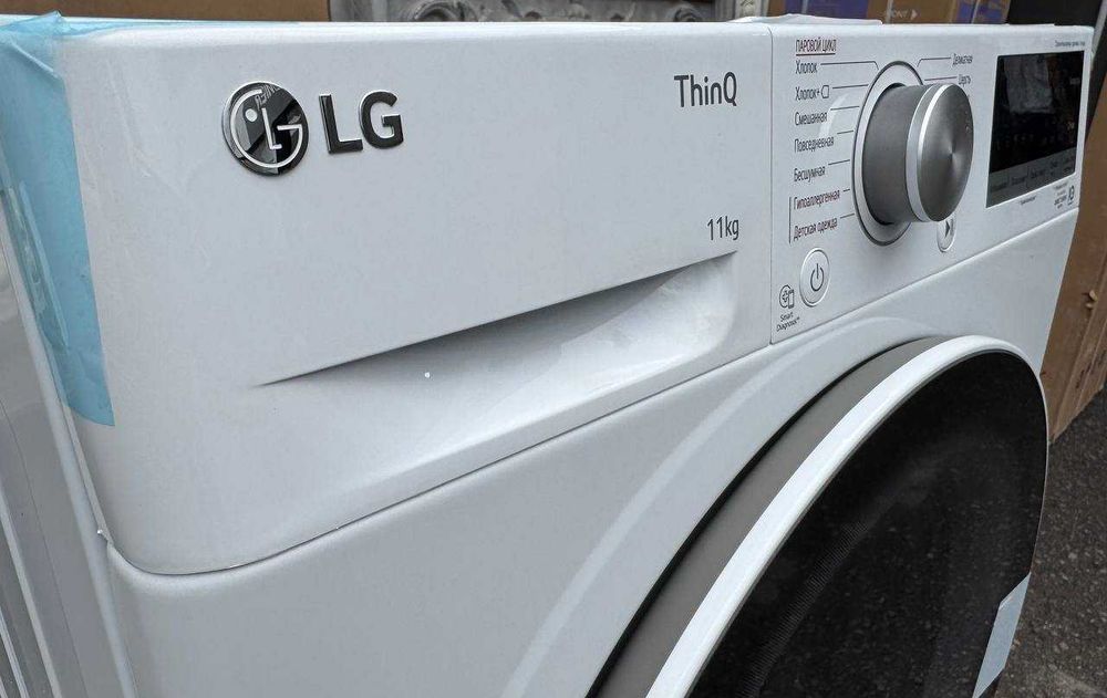 Стиральная машина LG 11 кг TW4V5ES0W AI DD Inverter Steam ThinQ
