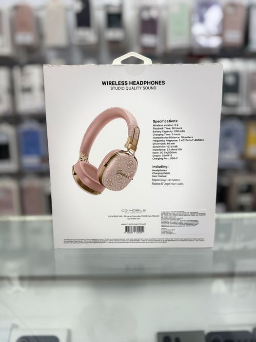 Casti wireless Guess Pink - ENC - NOI - Sigilate - DeBi GSM Mobile Brasov
