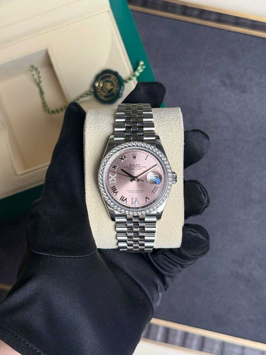 Rolex Datejust 36mm Steel and White Gold 126284rbr роз