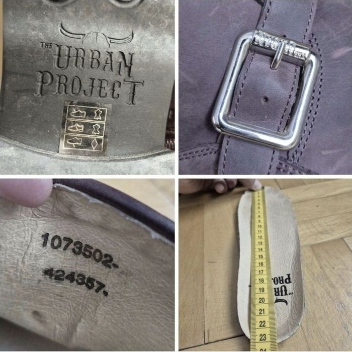 Cizme de damă Premium The Urban Project, piele Full Grain - 37,5