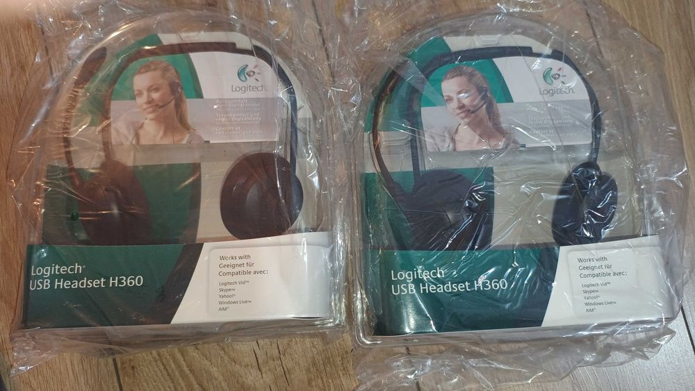 Casti Logitech USB H360 sigilate