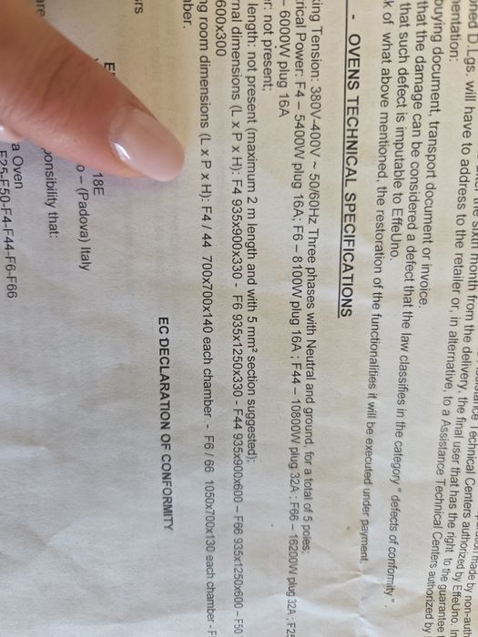 Cuptor electric pizza