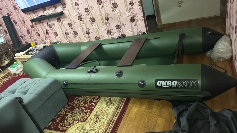 Лодка аква 3.20 как новая
