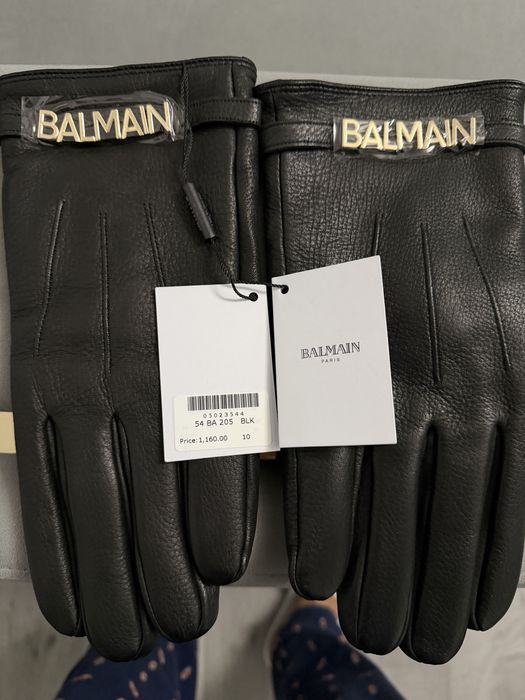 Manusi Balmain piele originale