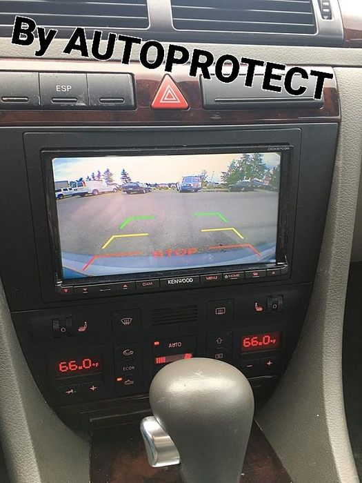 Rama adaptoare Audi A6 C6 (C5) 2DIN sau 1DIN cu buzunar acte MP5 DVD