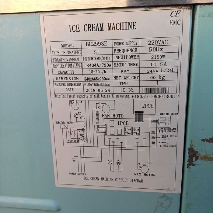 Машина за сладолет