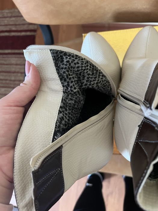 Botine elegante cu fundita