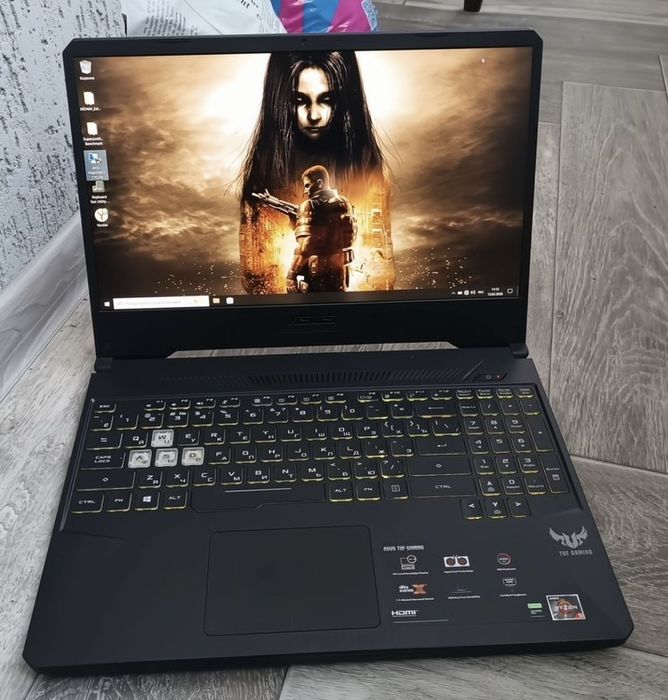 Игровой ноутбук ASUS TUF Gaming/GeForce GTX1650/SSD 512GB/Ryzen 5
