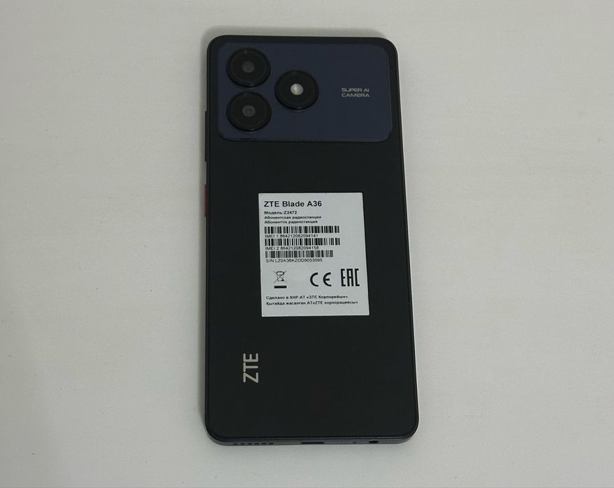 Zte blade A36 телефон