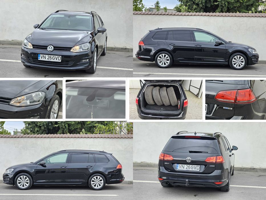 VW Golf 7 03.2016 1.6 TDI 110cp Euro6 Manual NAVI Parktronic / Inmatriculat
